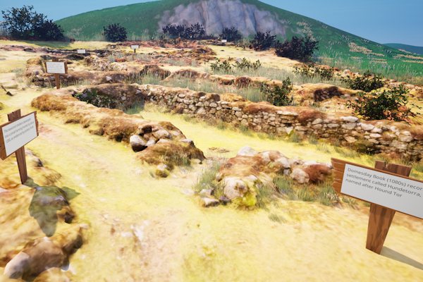 Hound Tor Medieval Village